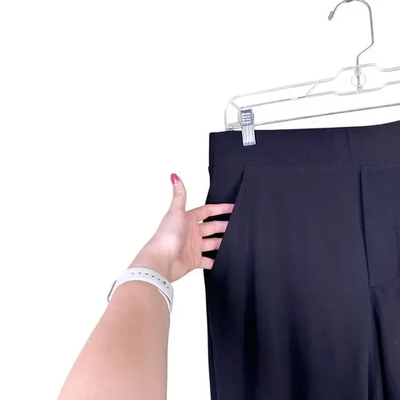 Athleta Brooklyn Mid Rise Ankle Pant Black Size 10 Pull On Athleisure - Picture 4 of 9